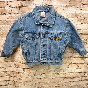 Vintage Jordache Classic Blue Jean Jacket 4T
